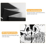 HASTHIP UV Luminous Skull Tapestry for Bedroom and Living Room 51×59in Polyester Wall Art