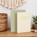 HASTHIP® Decorative Books for Home Decor - Faux Books for Coffee Table,Bookshelf & Living Room Decoration - Fake Book Storage Boxes Modern Aesthetic Shelves & Entryway Styling