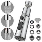 HASTHIP Tap Extender for Kitchen Sink with 360° Swivel Head and 3 Flow Modes | ABS Brass Faucet Adapter