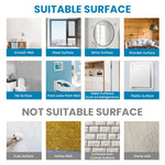 HASTHIP Flowers and Bubbles Wall Decals for Home Decoration with 177 Pcs PVC Stickers