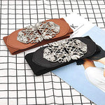 Women's Leather Waist Belt - Classic and Fashionable PU Leather Design with Wide Elastic Band for Comfortable Wear - Slim Your Waist and Midriff Instantly