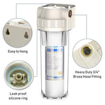HASTHIP® Water Filter System for RV, High-Flow Multi-Stage Filtration,Purifies Odors, Chlorine, Sediments, Versatile for Home & Outdoor, Home Water System for Safe Drinking Water