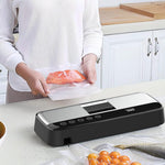 HASTHIP Vacuum Sealer Bags for Food Storage with Double Sided Airtight Design | 4 Rolls 11x20ft and 8x20ft BPA Free