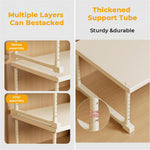 HASTHIP Adjustable Wardrobe Storage Shelf Organizer