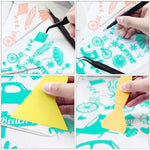 HASTHIP DIY Leather Crafting Tools Set for Leather and Clay Crafting with 26 Pcs Stainless Steel Tools and Tool Bag