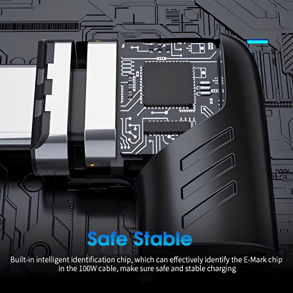 HASTHIP® Type C Adapter Right Angle Magnetic 90 Degree
