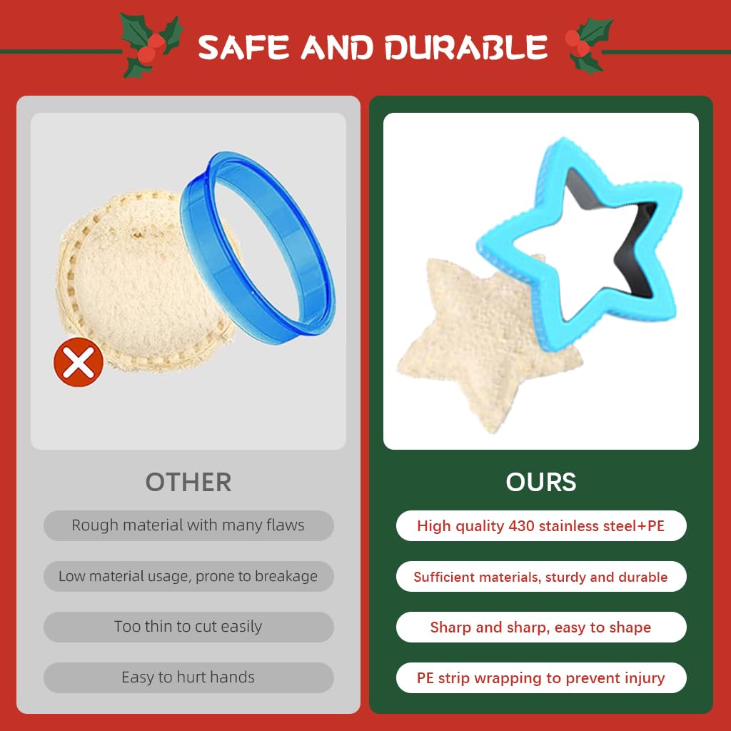 HASTHIP® Christmas Cookie Cutters