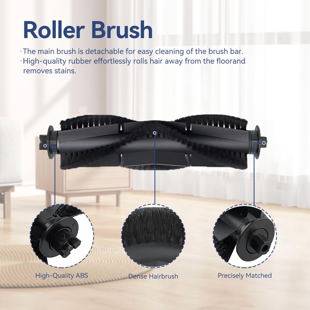 HASTHIP Replacement Parts Kit for ILIFE T10S Robot Vacuum with 33PCS Brushes and Filters