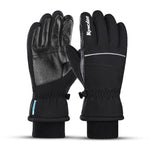 HASTHIP® Professional Winter Gloves for Skiing, Warm Bike Gloves Men Touch Screen Finger Anti-slip Design, Ski Gloves, Bike Gloves Windproof