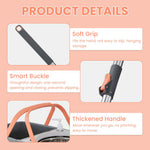 HASTHIP Self Wringing Mop with Dual Bucket System and 2 Microfiber Cloths for Wooden Floors
