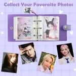 HASTHIP Kuromi Pocket Photo Album for 3 Inch Instant Photos with Clear PVC Pages | 40 Photos