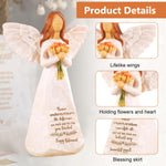 HASTHIP Retirement Gift for Woman with 3.54 in Acrylic Ornament featuring Hanging Hole | Angel Figurine and Gift Box for Coworker or Teacher