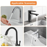 HASTHIP Kids Faucet Extender for Bathroom and Kitchen Sinks with Water Wheel | Splash Prevention and Easy Handwashing Aid