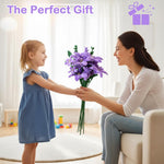 HASTHIP 250Pcs Pipe Cleaners Craft Kit with Artificial Stamens & Floral Tape