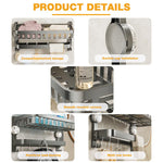 HASTHIP Suction Cup Bathroom Organizer