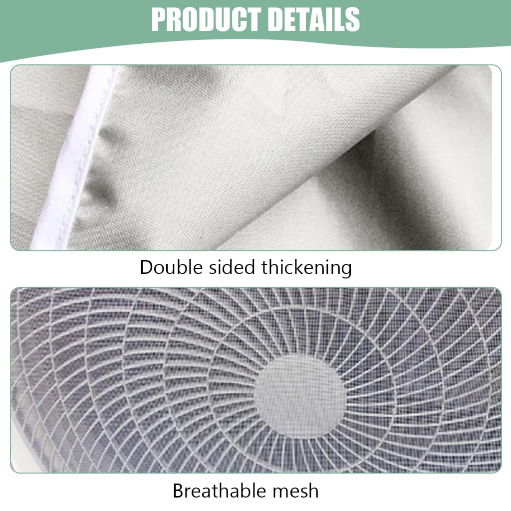 HASTHIP® Ac cover 1.5 Ton, 1.5P Waterproof AC Condenser Unit Cover, Air Conditioner Cover For Outside Units Insulated AC Cover With Sun Protection,Dust-proof Waterproof Window AC Protection Cover