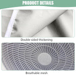 HASTHIP® Ac cover 1.5 Ton, 1.5P Waterproof AC Condenser Unit Cover, Air Conditioner Cover For Outside Units Insulated AC Cover With Sun Protection,Dust-proof Waterproof Window AC Protection Cover