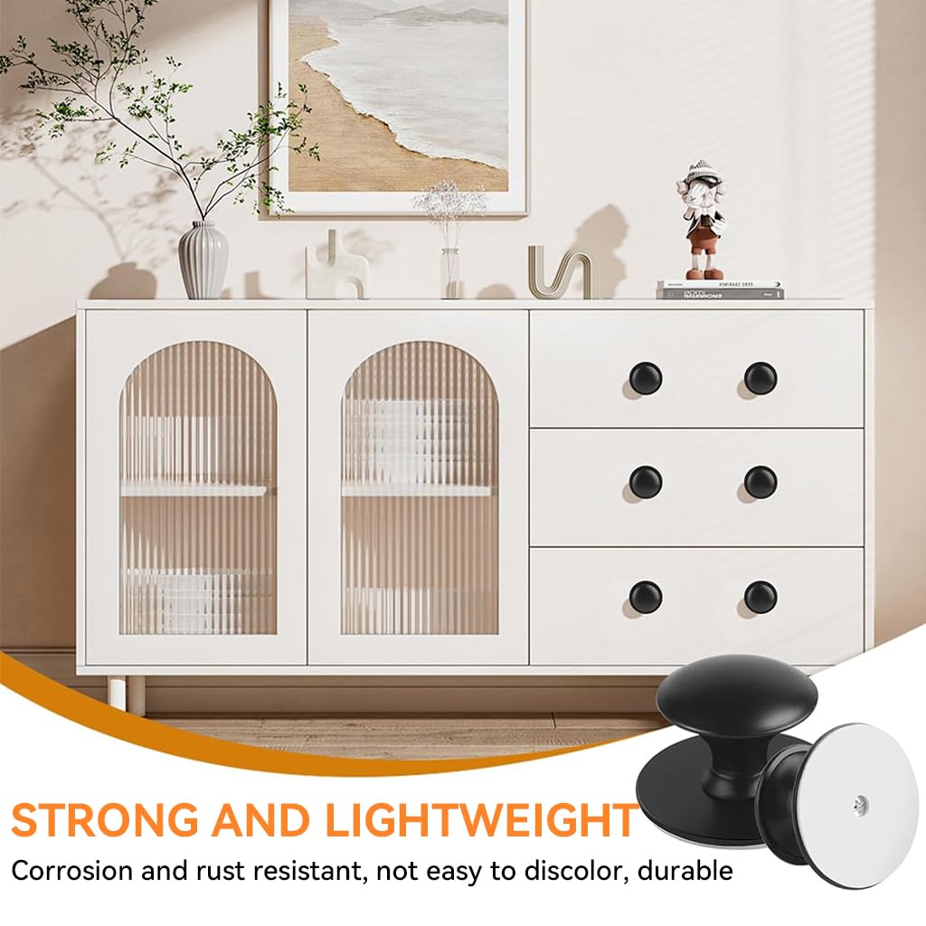 HASTHIP 4-Pack Self-Adhesive Handle Knobs