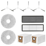 HASTHIP Vacuum Cleaner Accessories for Dreame L10s Ultra with 10 Piece Kit | 4 Side Brushes and Dust Bags