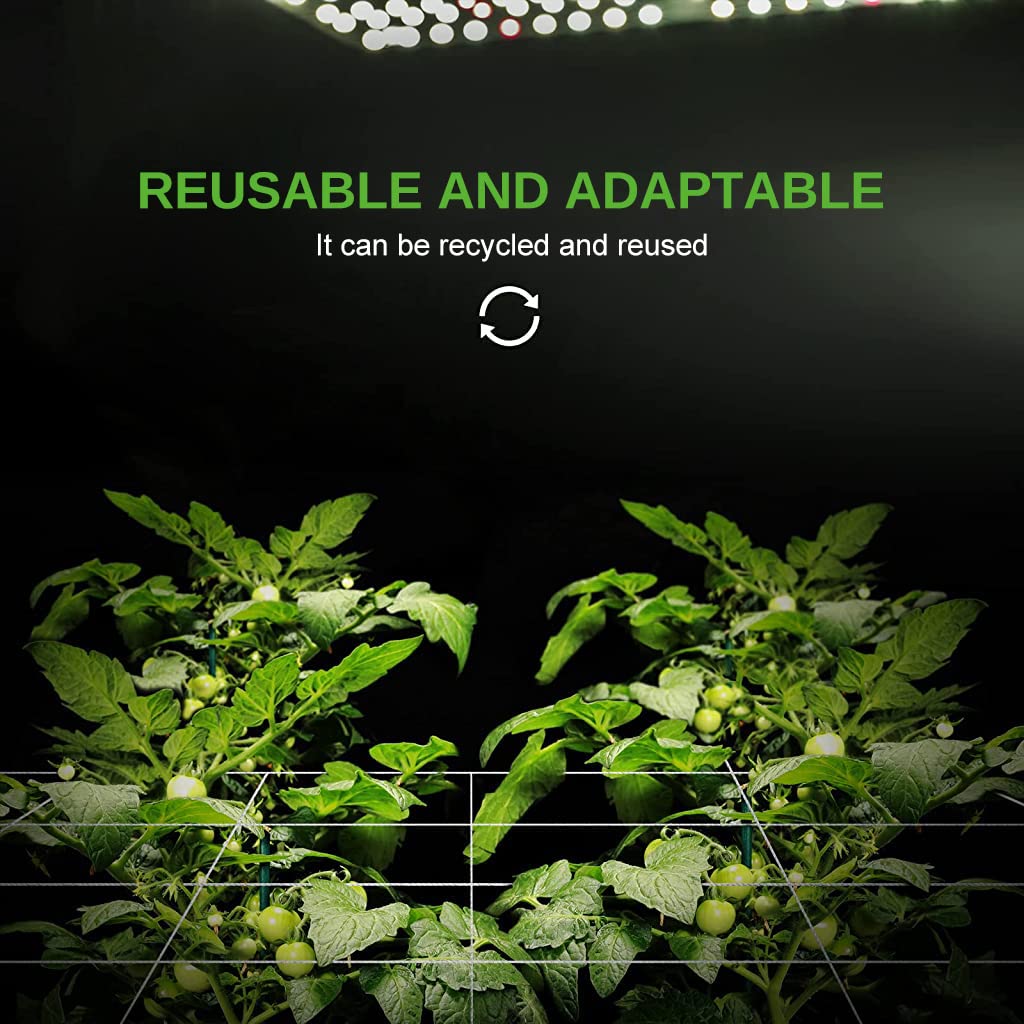 HASTHIP Plant Support Net for Climbing Plants with 5×30 ft Trellis Grid and UV‑Resistant Polypropylene
