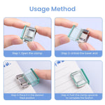 HASTHIP Sliding Window Stoppers for Child Safety with Snap On Design and Metal PC Build | 20 Pcs