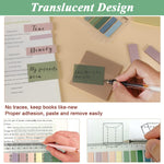HASTHIP Transparent Sticky Notes for School, Office and Home with 700 Sheets PET Design | Removable Waterproof Memo Pads