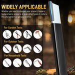 HASTHIP® Garden Tool Sharpener,Pocket Carbide Shear & Scissor Sharpener,Portable Knife & Pruner for Gardening Camping Outdoor Use