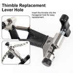 HASTHIP Universal Bike Chain Tool for All Speeds with 30mm Precision Rod | DIY and Pro Repair