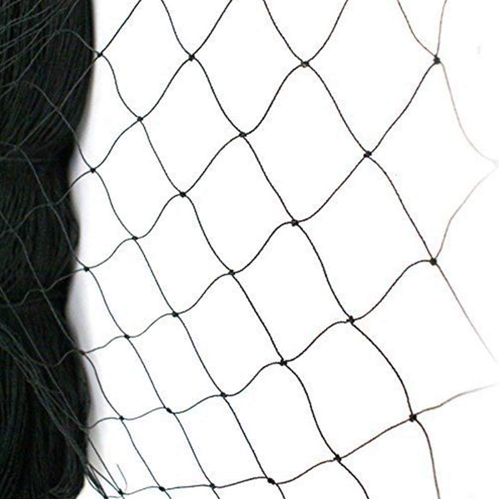 Heavy-Duty Bird Netting 7x15m With Cable Ties, UV-Resistant Nylon Mesh For Garden, Orchard & Balcony, 2.4" Squares Pigeon Protection Net, Reusable & Cuttable Fencing