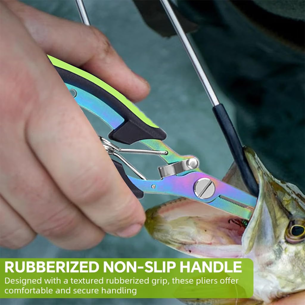 HASTHIP Fishing Pliers with Hook Remover & Line Cutter