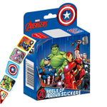 200Pcs Avengers Stickers for Kids Rewards, 0.98 inch Avengers Cartoonish Sticker of 10 Patterns, Party Bag Fillers Boys Girls Teachers as Reward Craft Scrapbooking in Box Gift Set