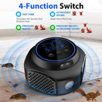 HASTHIP Ultrasonic Mouse Repellent for Indoor Pest Control with 4 Modes and LCD Display | Safe Silent Operation for Home and Garage
