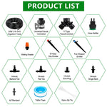 HASTHIP Slow Drip Irrigation System Kit for Gardens with 98ft Hose and 3 Sprinkler Types