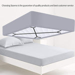 HASTHIP Bedsheet Holder for Neated Corners with Adjustable 95–175 cm Straps and Metal Clips | 2 Pcs Set