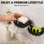 HASTHIP Key Holder for Entryway with Self Adhesive Mounting and Resin Hand Shape Design