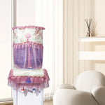 HASTHIP Water Dispenser Cover Set for 20L Gallon with Dual Protection and Lace Design | Floral Embroidery Dustproof Covers