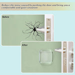 HASTHIP® Clear Rubber Door Stopper Wall Protector 6 Pack Self-Adhesive Silicone Gel Bumper Pads for Home Office Furniture Door Handle Cushion Anti-Collision Sound Dampening Transparent
