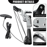 HASTHIP Tree Branch Cutter for High Pruning with 35cm SK5 Saw Blade and 5m Pull Cord | 2 PCS