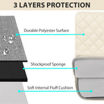 HASTHIP® Padded Sleeve Set for 15-15.6 Inch Laptops