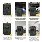 HASTHIP Ultrasonic Car Rat Repellent for Vehicles and Home with Dual Power Supply 2PCS | Featuring Flash LED Strobe and Smart Vibration Sensor