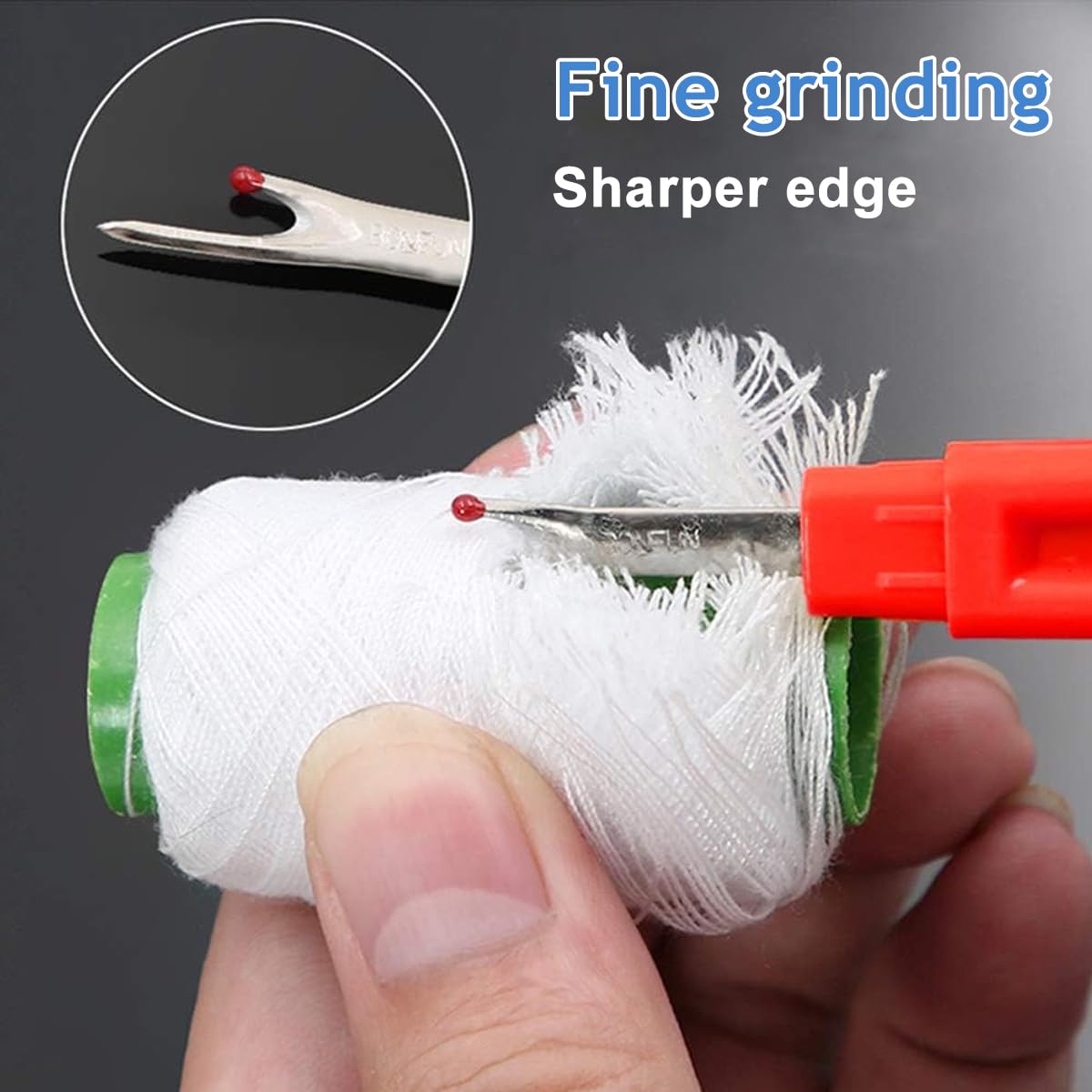 HASTHIP® 5PCS Colorful Seam Ripper Assortment Thread Remover Kit, 2 Big and 2 Small Handy Stitch Ripper Sewing Tools with Scissor for Sewing Needlework DIY Craft