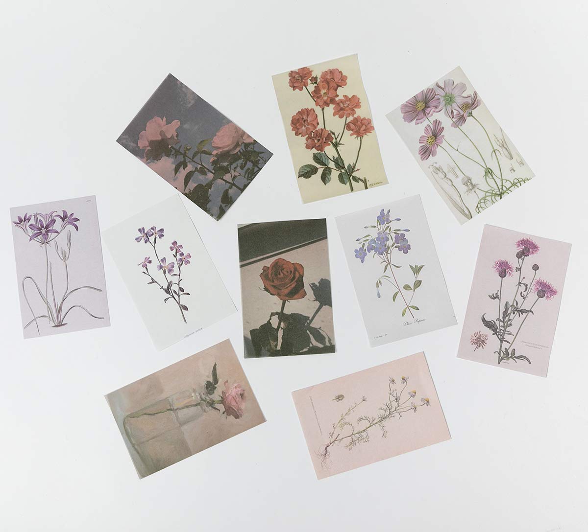 HASTHIP Stickers for Journal and Scrapbook with 55 Pcs Self Adhesive Metal Mucha Girls Designs