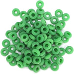 HASTHIP® 100pcs Livestock Castration Bands Castrator Rings for Goats Lambs Sheeps and Calves-Green