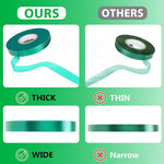 HASTHIP® Gardening Twist Ties Roll - Stretch Grafting Tape Roll - 150 Feet 1/2" Garden Tie Tape - Plant Ties Twine Pvc Grafting Tape -Gardening Tools for Tomato, Tree Ties, Plant Support