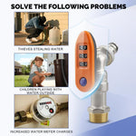 HASTHIP Garden Faucet for Outdoor Use with 4 Digit Lock and Full Copper Construction | 3/4 in NPT Thread