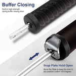 HASTHIP Door Closer for Wooden and Metal Doors featuring Pneumatic Hydraulic Mechanism | Supports Up to 35 Kgs