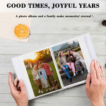 HASTHIP Photo Album for Baby Memories with Cartoon Hardcover and 100 4x6 Photo Slots