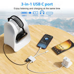 HASTHIP® USB C to USB Camera Adapter with Charging Port [MFi Certified]