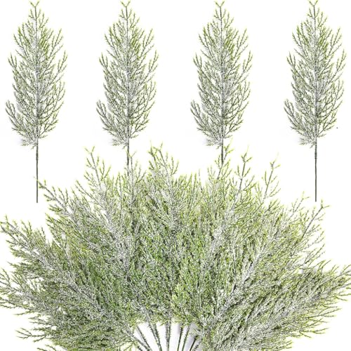 HASTHIP® Christmas Garlands, 70'' Artificial Norfolk Pine Garlands, Real Touch Artificial Faux Greenery Garland for Christmas Trees, Dining Tables, Indoor Decorations