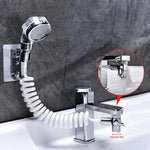 HASTHIP Pressurized Sink Sprayer Attachment for Kitchen and Bathroom with 1.5 m Hose | No-Drill Holder and Alloy Diverter Valve